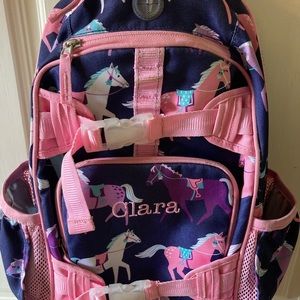 Pottery Barn Kids small Girls Backpack, Clara